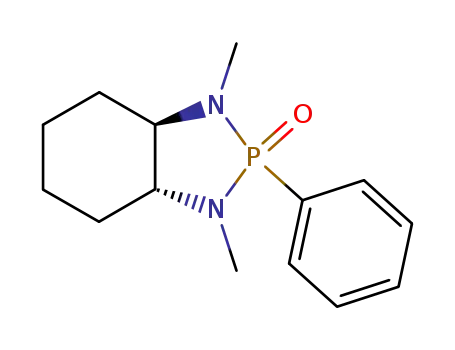 (R<sub>3a</sub>,R<sub>7a</sub>)-(1,3-dimethyl)-2-phenyl-2,3,3a,4,5,6,7,7a-octahydro-1H-1,3,2-benzodiazaphosphole 2-oxide