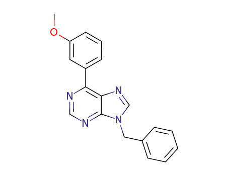 9-Benzyl-6-(3-methoxyphenyl)-9H-purine