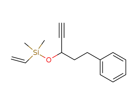 3,3-dimethyl-5-phenylethyl-4-oxa-3-sila-1-hepten-6-yne