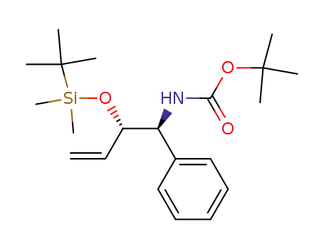 Carbamic acid,
[(1S,2S)-2-[[(1,1-dimethylethyl)dimethylsilyl]oxy]-1-phenyl-3-butenyl]-,
1,1-dimethylethyl ester