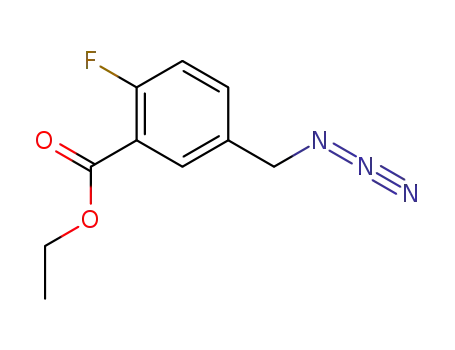 Benzoic acid, 5-(azidomethyl)-2-fluoro-, ethyl ester