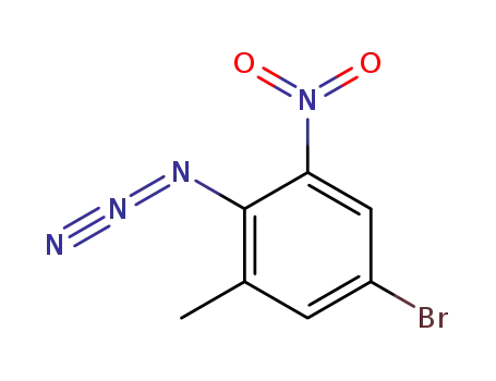 4-bromo-2-methyl-6-nitrophenylazide
