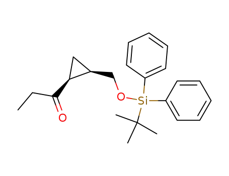 (1S,2R)-2-[(tert-butyldiphenylsilyloxy)methyl]-1-(1-propanoyl)cyclopropane