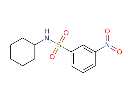Benzenesulfonamide,N-cyclohexyl-3-nitro-