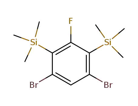(4,6-dibromo-2-fluoro-1,3-phenylene)bis(trimethylsilane)
