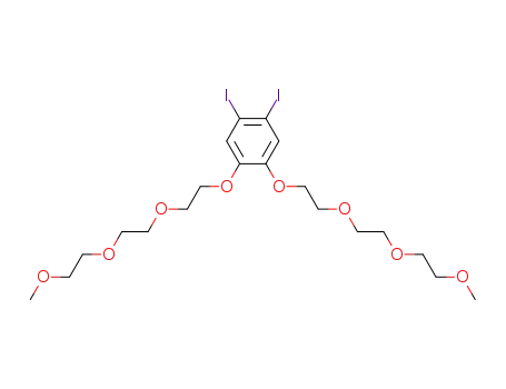 Benzene, 1,2-diiodo-4,5-bis[2-[2-(2-methoxyethoxy)ethoxy]ethoxy]-