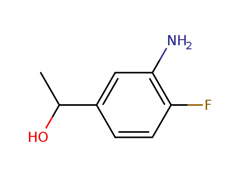 Benzenemethanol, 3-amino-4-fluoro-a-methyl-