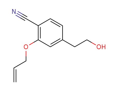 2-allyloxy-4-(2-hydroxyethyl)benzonitrile