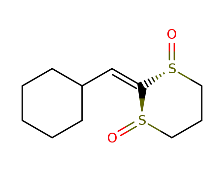 (1R,3R)-2-cyclohexylmethylidene-1λ<sup>4</sup>,3λ<sup>4</sup>-dithiane-1,3-dioxide