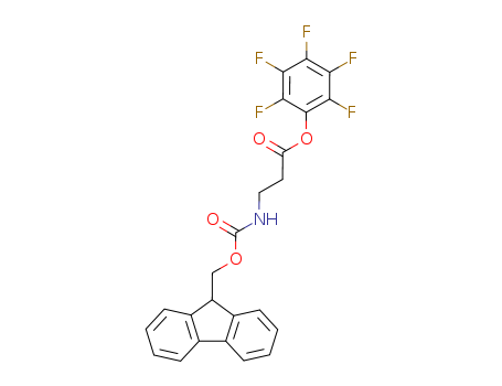 Fmoc-b-alanine pentafluorophenyl ester cas no. 149303-38-8 98%