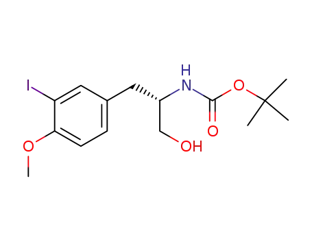 Carbamic acid,
[(1S)-2-hydroxy-1-[(3-iodo-4-methoxyphenyl)methyl]ethyl]-,
1,1-dimethylethyl ester