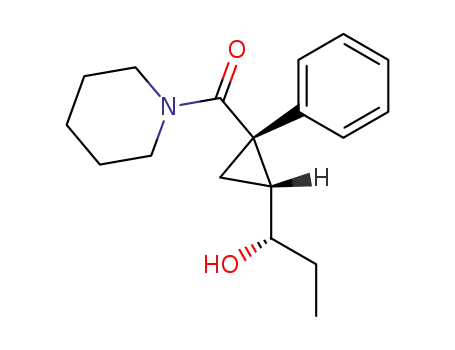 [(1S,2R)-2-((S)-1-Hydroxy-propyl)-1-phenyl-cyclopropyl]-piperidin-1-yl-methanone
