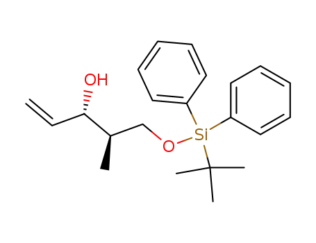 (3S,4R)-5-(tert-Butyl-diphenyl-silanyloxy)-4-methyl-pent-1-en-3-ol