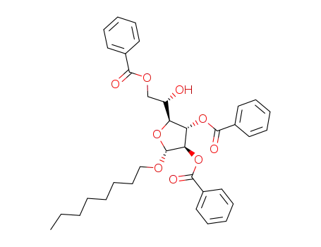 octyl 2,3,6-tri-O-benzoyl-β-D-galactofuranoside