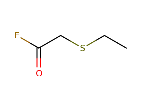 Acetyl fluoride, (ethylthio)-