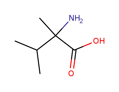 Molecular Structure of 26287-62-7 (H-ALPHA-ME-DL-VAL-OH)