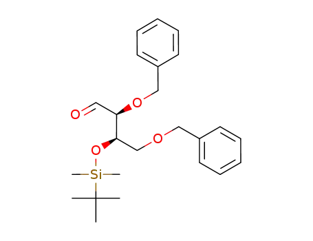 (2S,3R)-2,4-bis(benzyloxy)-3-(tert-butyldimethylsilanyloxy)butyraldehyde