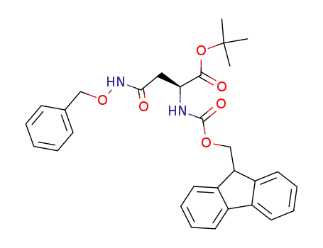 <i>N</i>-benzyloxy-2-(9<i>H</i>-fluoren-9-ylmethoxycarbonylamino)-succinamic acid <i>tert</i>-butyl ester