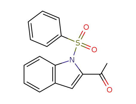 1H-Indole, 2-acetyl-1-(phenylsulfonyl)-