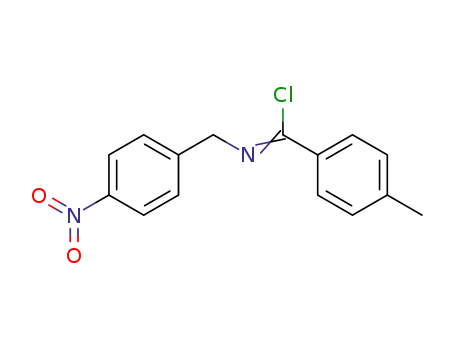 N-(4-nitrobenzyl)-4-methylbenzimidoyl chloride