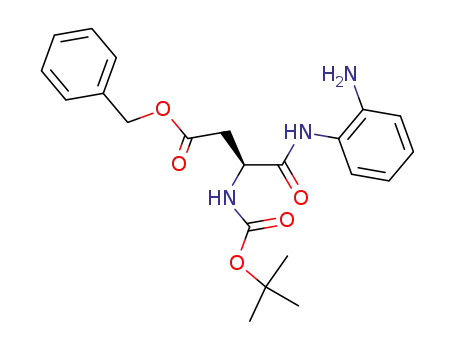<i>N</i>-(2-amino-phenyl)-3-<i>tert</i>-butoxycarbonylamino-succinamic acid benzyl ester