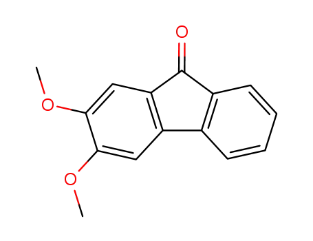 Molecular Structure of 2041-27-2 (2,3-Dimethoxy-9H-fluoren-9-one)