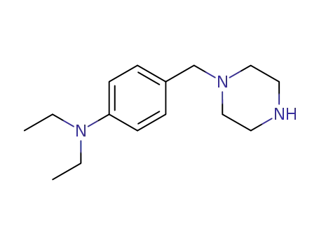 Molecular Structure of 362054-66-8 (DIETHYL-(4-PIPERAZIN-1-YLMETHYL-PHENYL)-AMINE)