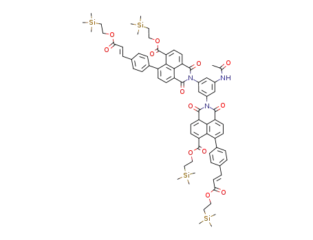 C<sub>72</sub>H<sub>79</sub>N<sub>3</sub>O<sub>13</sub>Si<sub>4</sub>