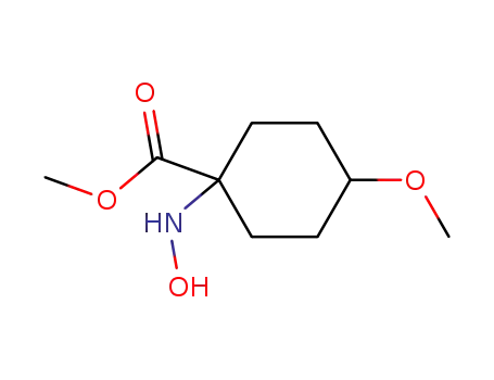 시클로헥산카르복실산, 1-(히드록시아미노)-4-메톡시-, 메틸 에스테르(9CI)