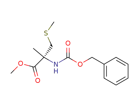 (R)-2-benzyloxycarbonylamino-2-methyl-3-methylsulfanylpropionic acid methyl ester