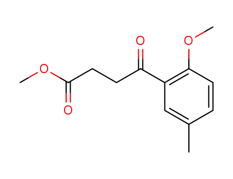 4-(2-methoxy-5-methyl-phenyl)-4-oxo-butyric acid methyl ester