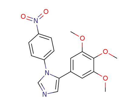 1-(4-nitrophenyl)-5-(3,4,5-trimethoxyphenyl)imidazole