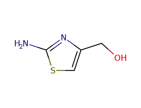 Molecular Structure of 51307-43-8 ((2-AMINOTHIAZOL-4-YL)METHANOL)