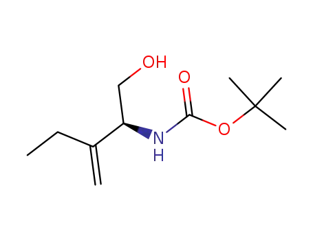 Carbamic acid, [(1S)-1-(hydroxymethyl)-2-methylenebutyl]-, 1,1-dimethylethyl