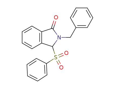 3-Benzenesulfonyl-2-benzyl-2,3-dihydro-isoindol-1-one