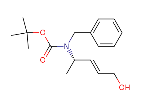 Carbamic acid, [(1S,2E)-4-hydroxy-1-methyl-2-butenyl](phenylmethyl)-,
1,1-dimethylethyl ester