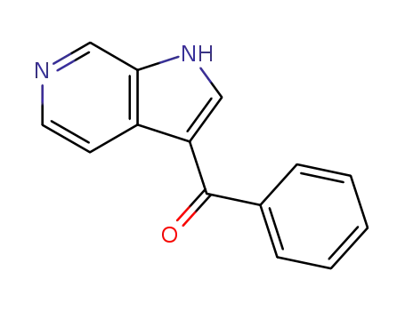 Molecular Structure of 460053-59-2 (3-benzoyl-6-azaindole)