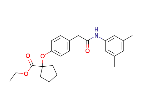 ethyl 1-[4-(((3,5-dimethylanilino)carbonyl)methyl)phenoxy]cyclopentanecarboxylate