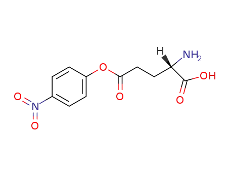Molecular Structure of 58238-68-9 (L-Glutamic acid, 5-(4-nitrophenyl) ester)