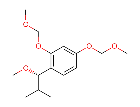 2,4-Bis-methoxymethoxy-1-((S)-1-methoxy-2-methyl-propyl)-benzene