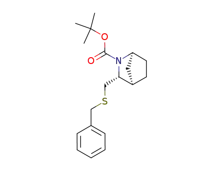 (1S,3R,4R)-3-benzylsulfanylmethyl-2-azabicyclo[2.2.1]heptane-2-carboxylic acid tert-butyl ester