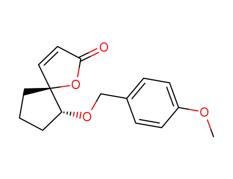 (5S,6R)-6-(4-Methoxy-benzyloxy)-1-oxa-spiro[4.4]non-3-en-2-one