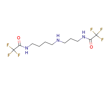 Molecular Structure of 158474-89-6 (N-[4-(trifluoroacetamido)butyl]-N-[3-(trifluoroacetamido)propyl]amine)