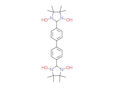 Molecular Structure of 1227255-67-5 (2,2'-(biphenyl-4,4'-diyl)bis(4,4,5,5-tetramethylimidazolidine-1,3-diol))