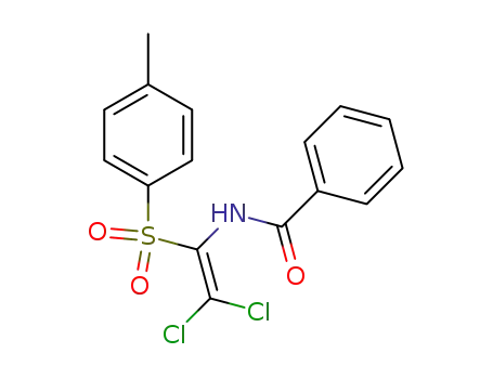 Benzamide, N-[2,2-dichloro-1-[(4-methylphenyl)sulfonyl]ethenyl]-