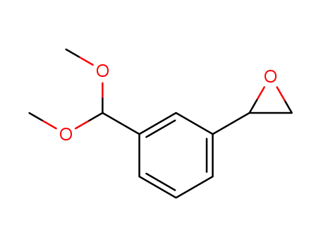 Molecular Structure of 164980-58-9 (2-(3-dimethoxymethyl-phenyl)-oxirane)