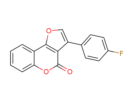3-(4-fluorophenyl)-4H-furo[3,2-c]chromen-4-one