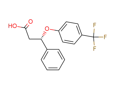 (S)-3-phenyl-3-(4-(trifluoromethyl)phenoxy)propionic acid