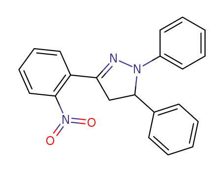 3-(2-nitrophenyl)-1,5-diphenyl--2-pyrazoline