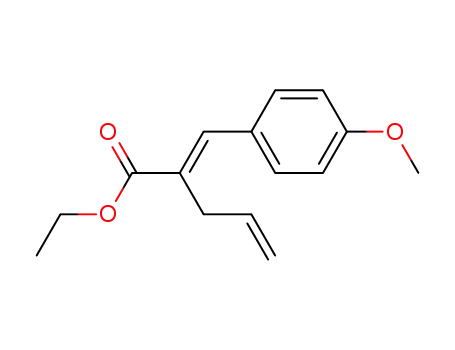4-Pentenoic acid, 2-[(4-methoxyphenyl)methylene]-, ethyl ester, (2E)-